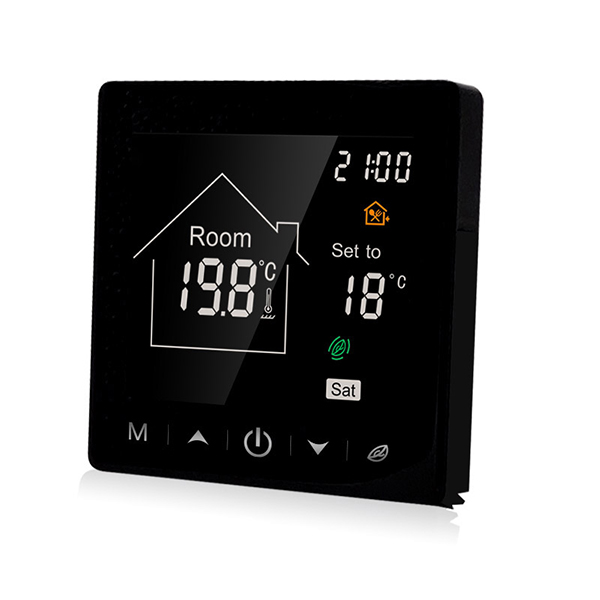 Termostato elettronico intelligente con display digitale