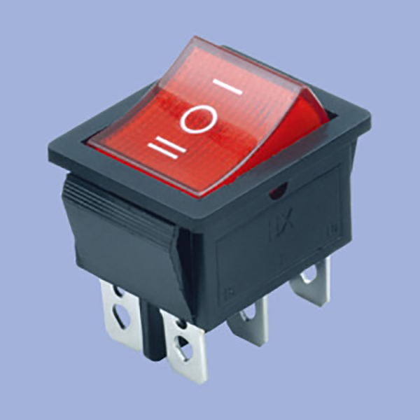 Interruttore a bilanciere illuminato a LED
