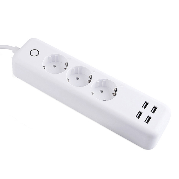 Presa di prolunga elettrica multipla con spina britannica