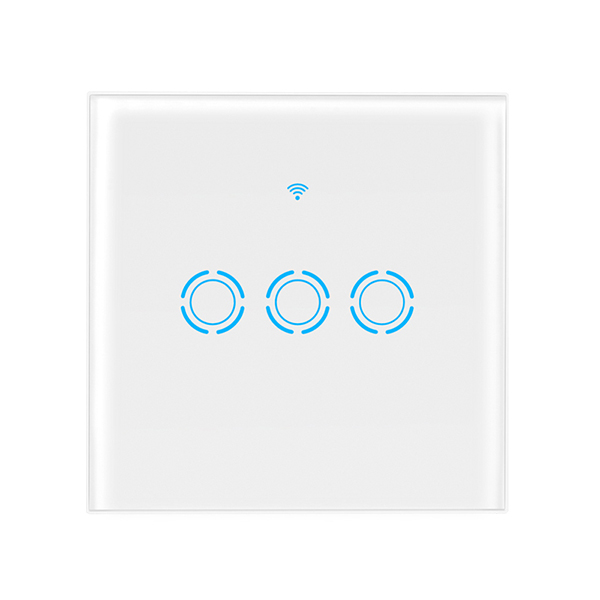 Interruttore della luce touch screen remoto Wi-Fi per app intelligente